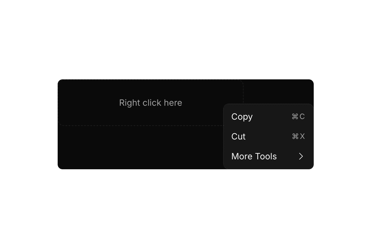 context-menu