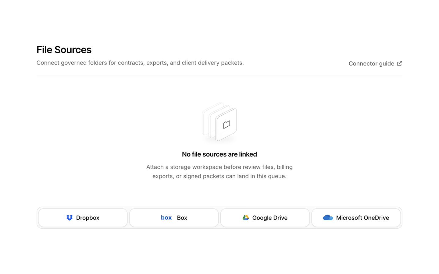 Empty State blocks preview
