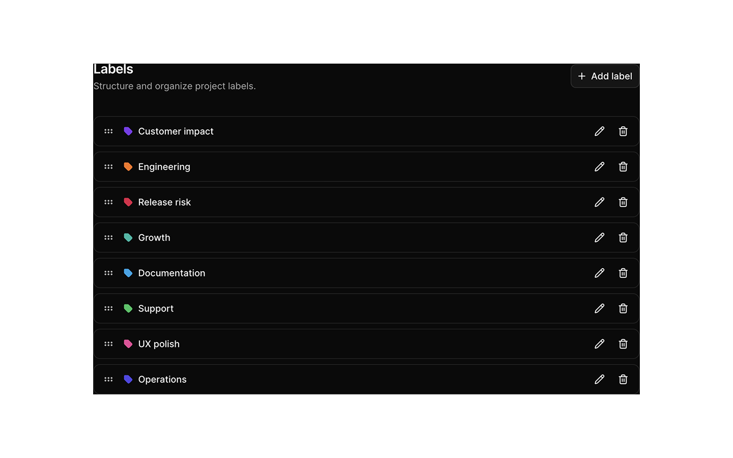 Editing blocks preview (dark)