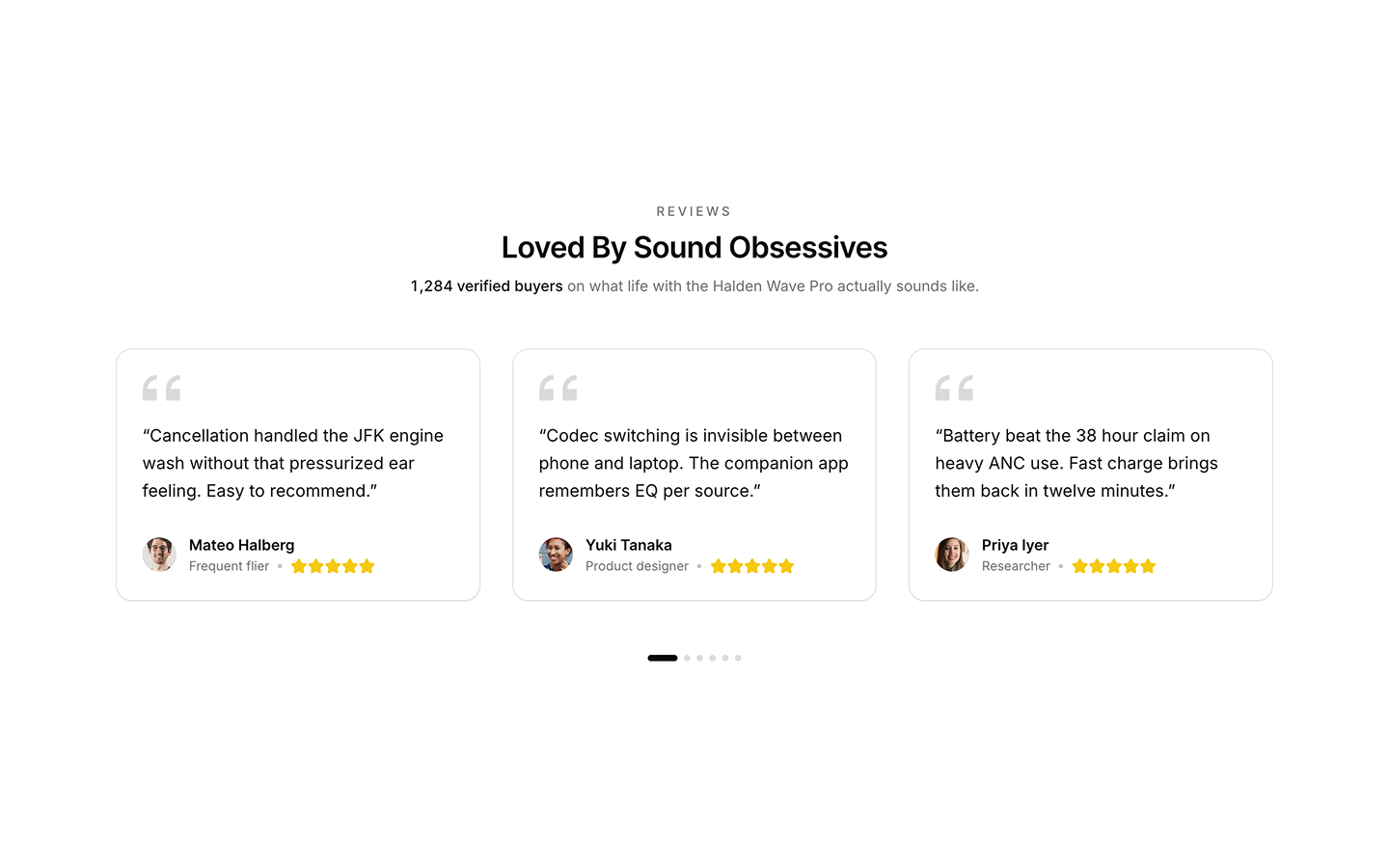 Review blocks preview