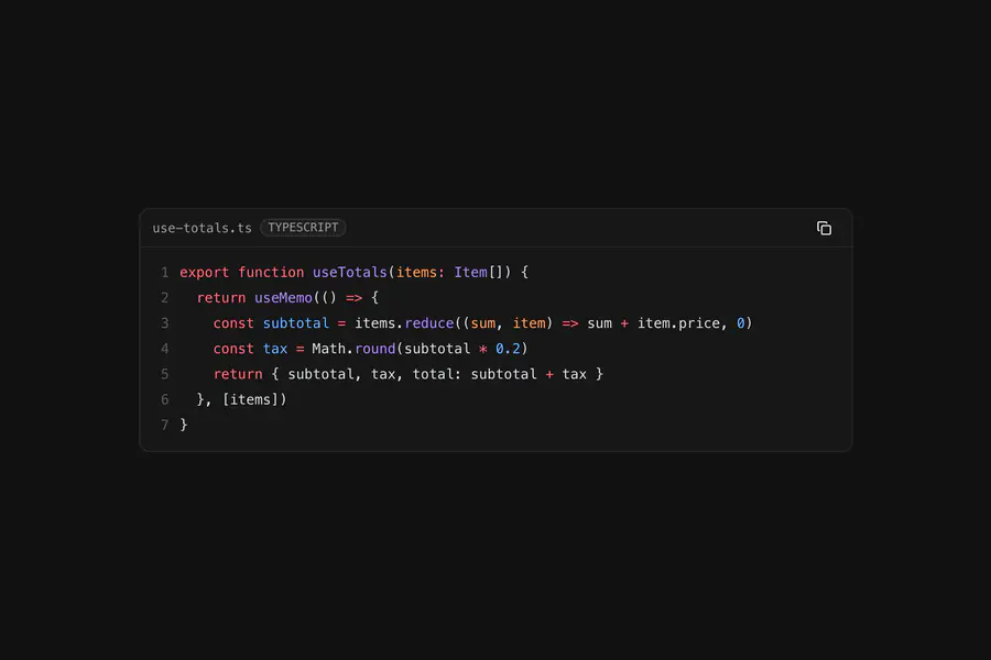 Code Block Basic: Basic code block