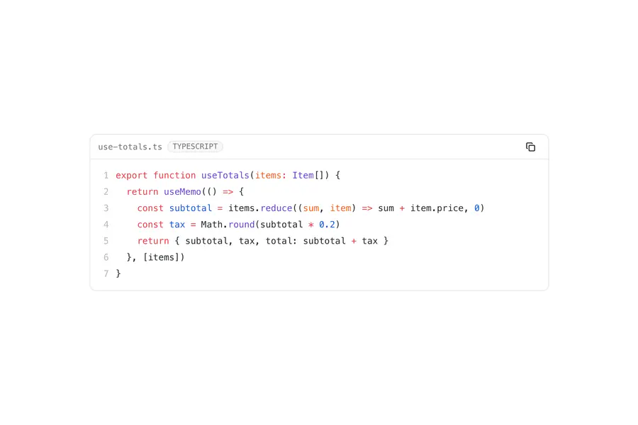 Code Block Basic: Basic code block